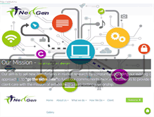 Tablet Screenshot of nexgenint.com